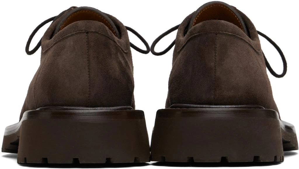LEGRES Brown New Lace-Up Derbys 2