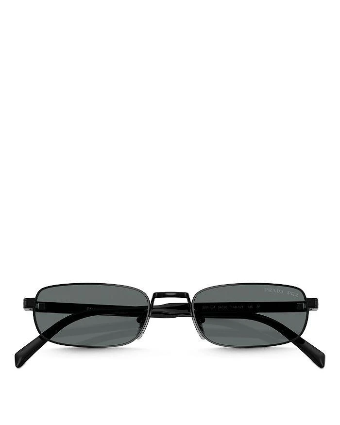 Prada Iconic Plaque Rectangle Sunglasses, 54mm 2