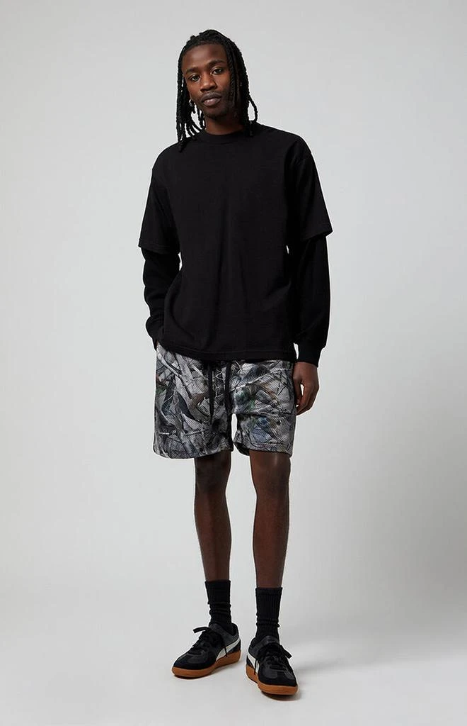 PacSun Camo Tree Mesh Shorts 2