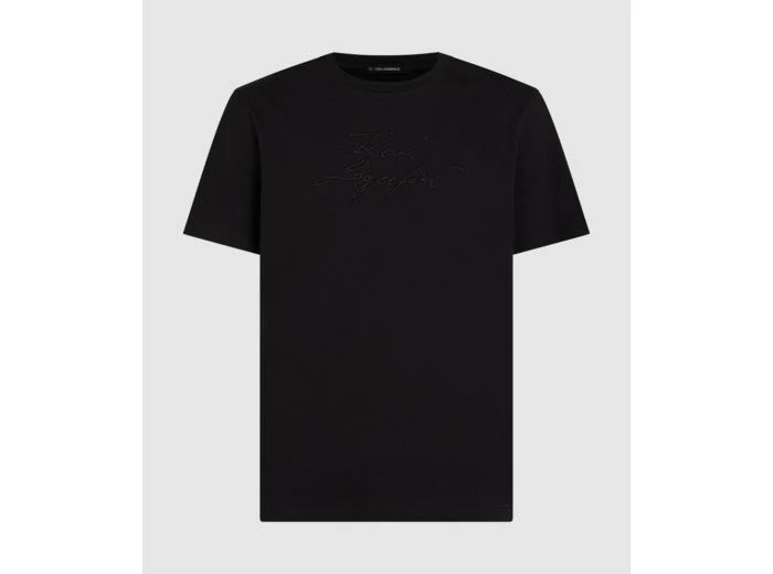 Karl Lagerfeld Paris STACK SIGNATURE HVY T-SHIRT