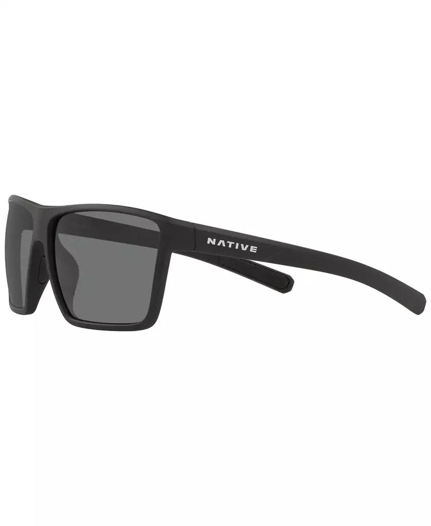 Native Eyewear Unisex Polarized Sunglasses, Wells XL 6