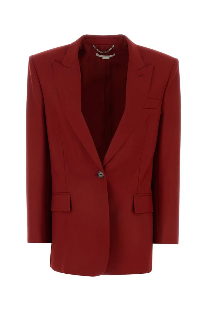 Stella McCartney Tiziano red wool oversize blazer