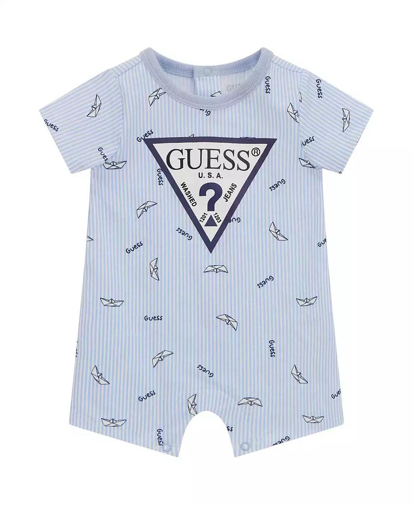 GUESS Baby Boys Stretch Jersey Shortall