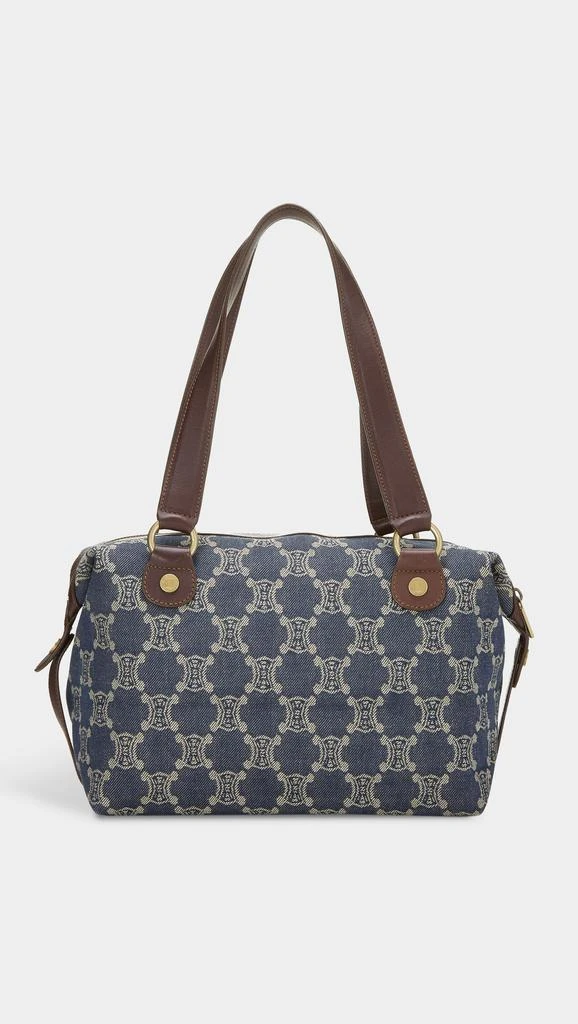 What Goes Around Comes Around Celine Blue Denim Tote 2