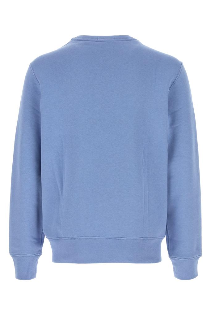 Ralph Lauren Cerulean blue cotton blend sweatshirt