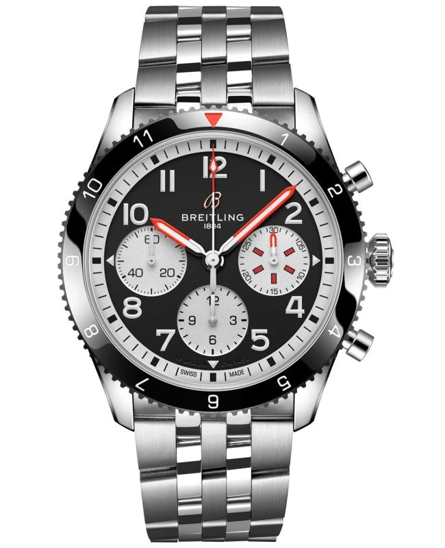 BREITLING Breitling Classic Avi Chronograph 42 Mosquito Black Dial Steel Men's Watch Y233801A1B1A1 1