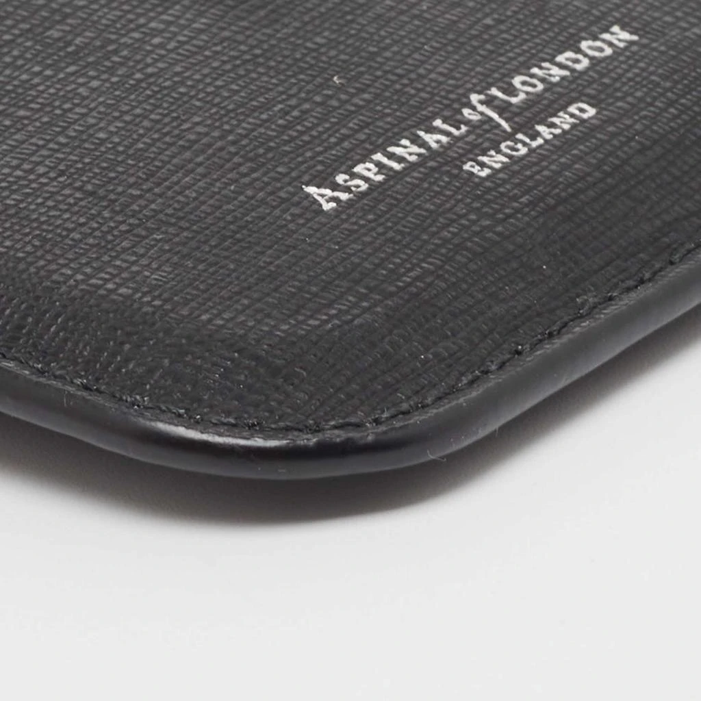Aspinal of London Aspinal Of London Black Leather Phone Case 7