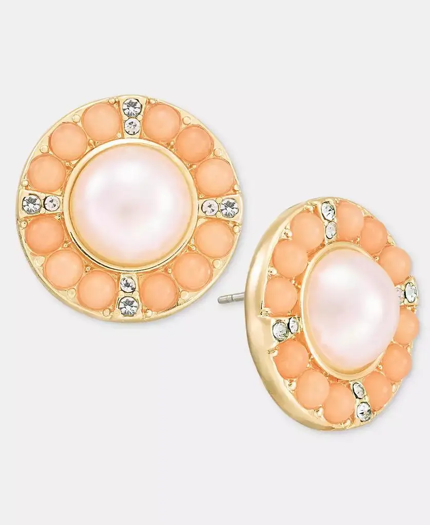 Charter Club Mixed Stone Stud Earrings, Macy's Exclusive