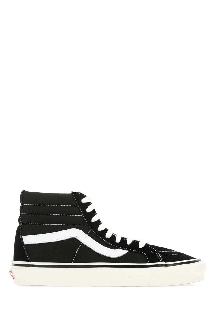 Vans BLACK CANVAS SK8-HI SNEAKERS 1