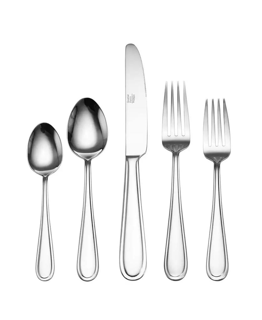 Mikasa Gourmet Basics by Westfield 20-Piece Flatware Set, Service for 4