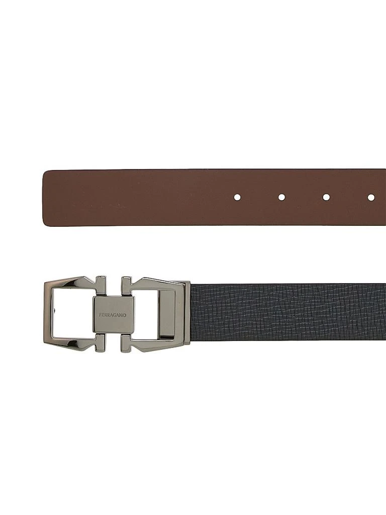 Salvatore Ferragamo Adjustable Cut-to-Size Leather Belt 3