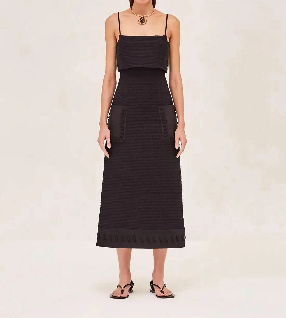 Alexis Noval Dress In Black 1