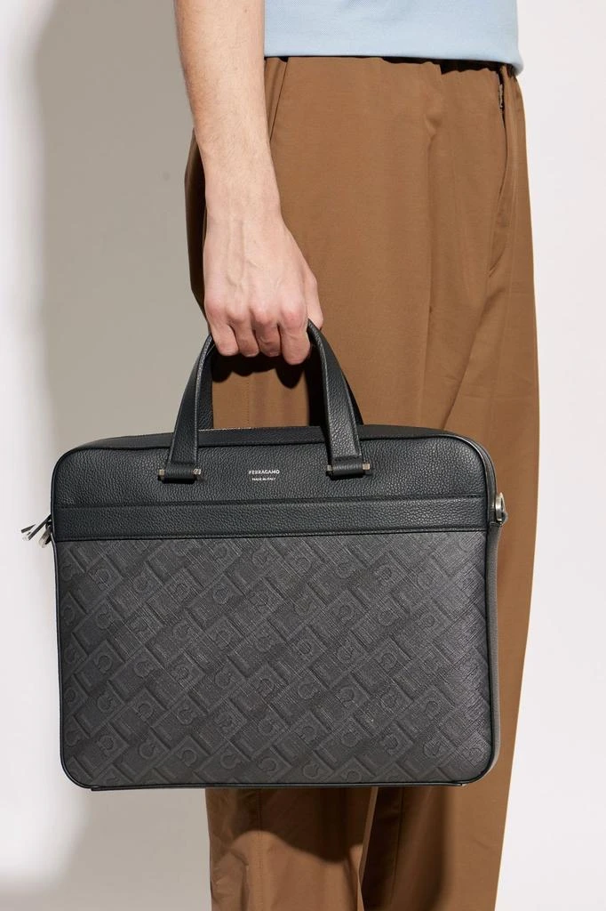 Ferragamo Eyewear Ferragamo Eyewear Monogram Briefcase 4