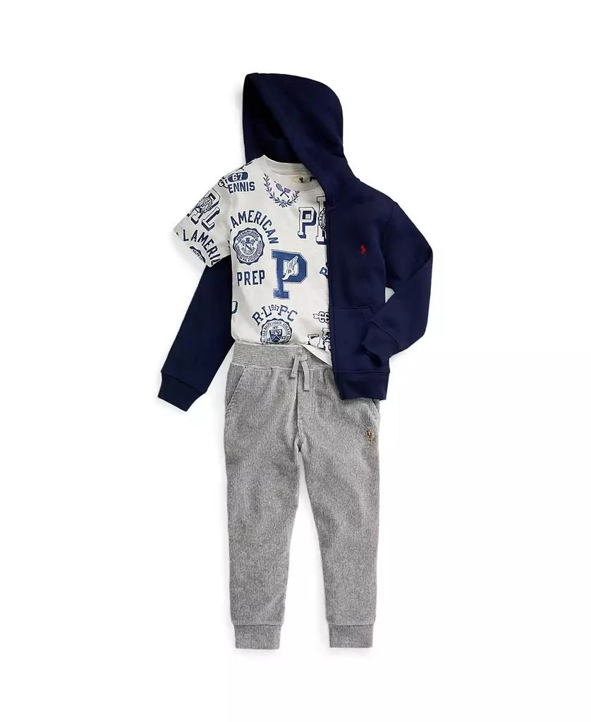 Ralph Lauren Toddler and Little Boys Cotton Fleece Hoodie 4