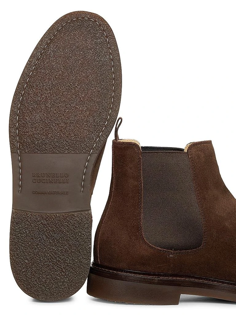 Brunello Cucinelli Suede Chelsea Boots 6