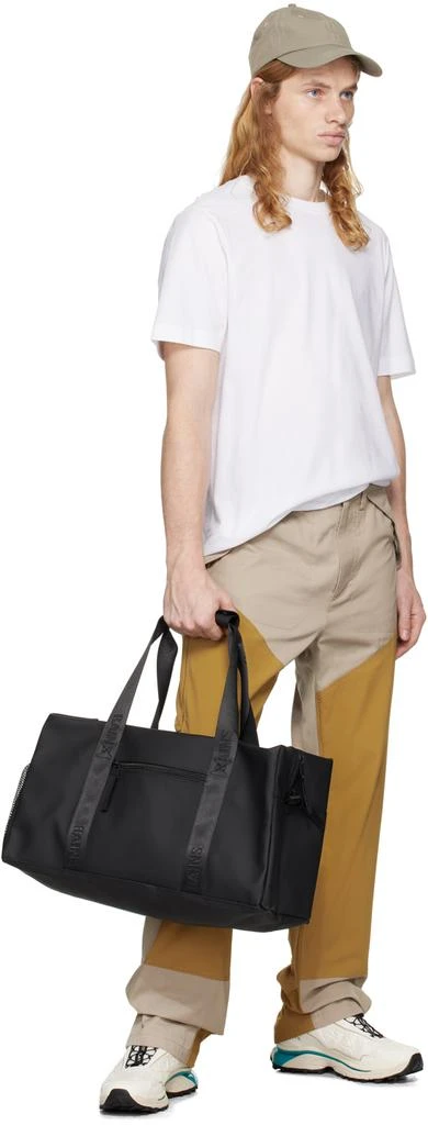 RAINS Black Trail Gym Duffle Bag 4