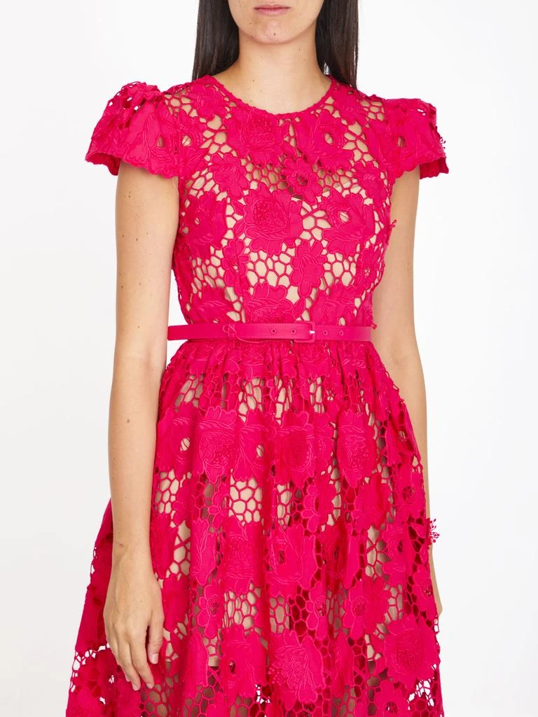 SELF PORTRAIT Lace midi dress 4