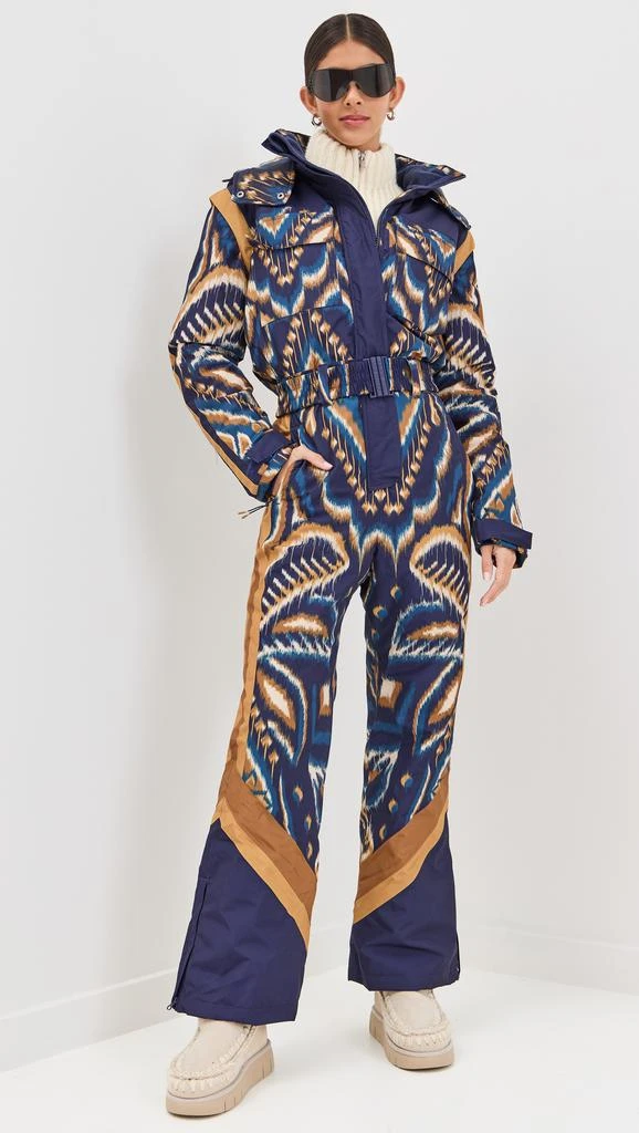 Farm Rio Pineapple Ikat Ski Jumpsuit 4