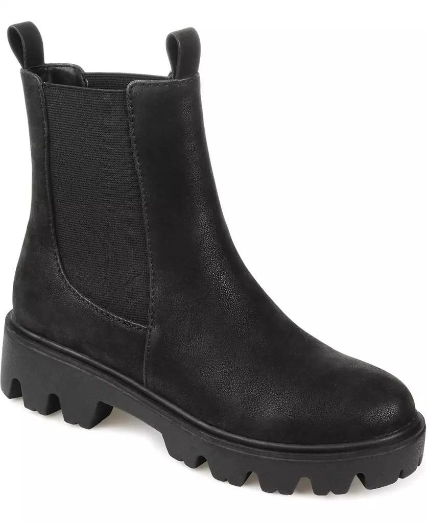Journee Collection Women's Ivette Chelsea Lug Sole Booties 1