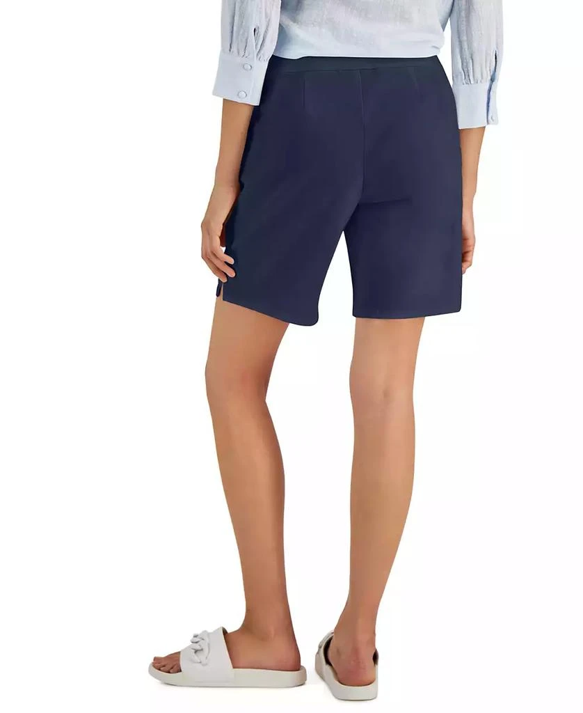 INC International Women's Curvy Mid Rise Pull-On Bermuda Shorts, Created for Macy's 2