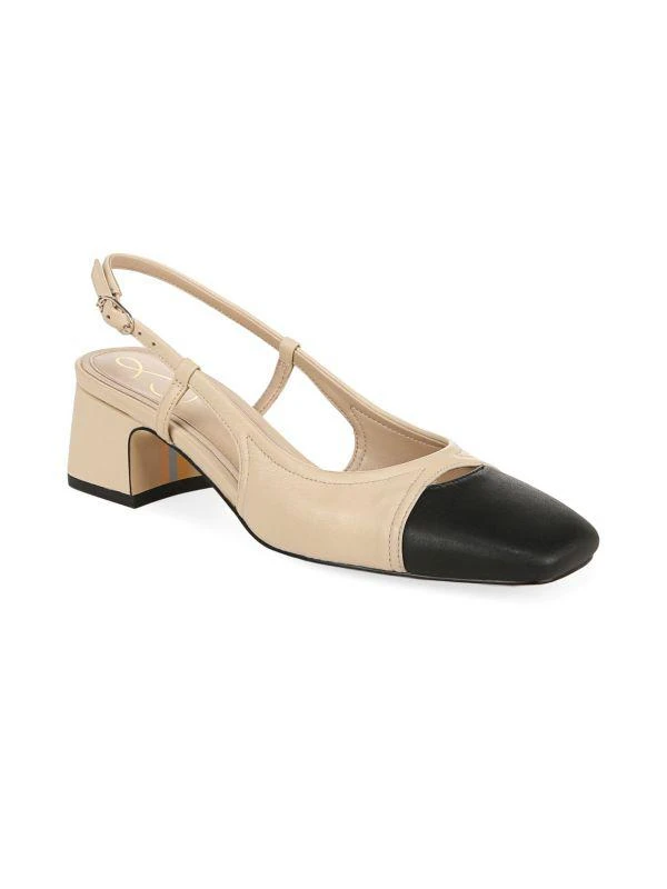 Sam Edelman Tarra Leather Slingback Pumps 2