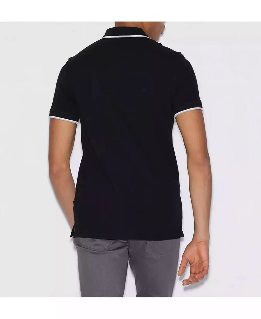 Armani Exchange Men's Contrast Tipped Polo Shirt 2