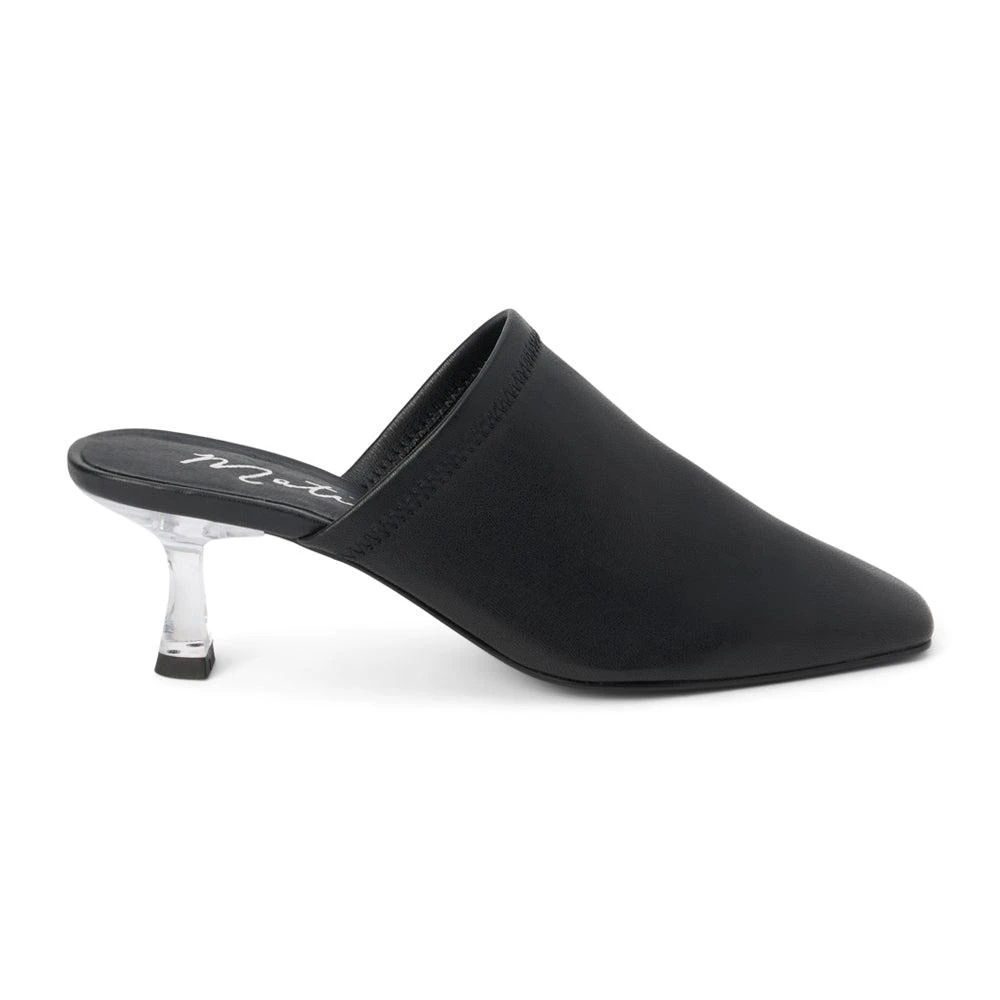 Matisse Bette Square Toe Kitten Heel Mules 1