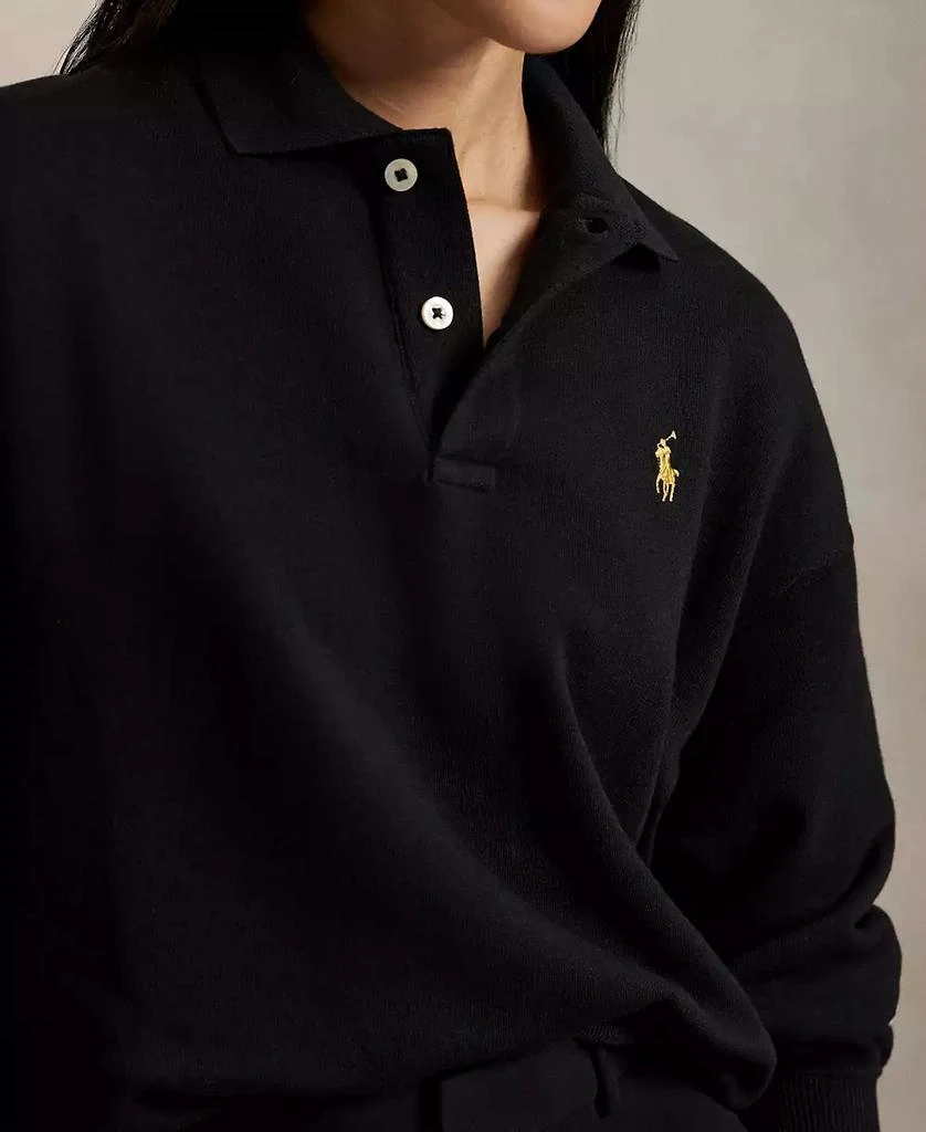 Ralph Lauren Women
s Johnny Collar Fleece Sweatshirt 4