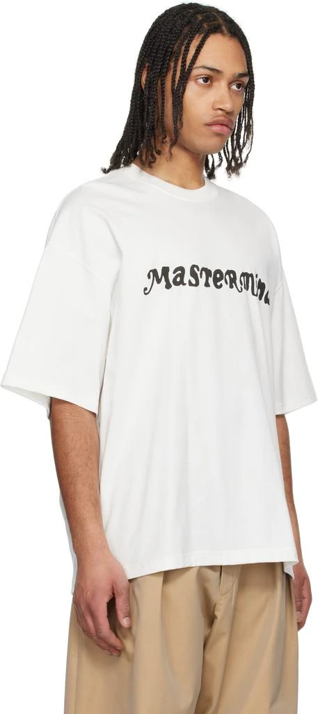 mastermind JAPAN White Boxy 'Destiny' T-shirt 2