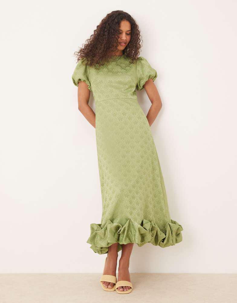 【英国発Sister Jane】Sapphire bow cloque mini dress Sister Jane Sapphire bow cloqué mini dress 12-UK12-M