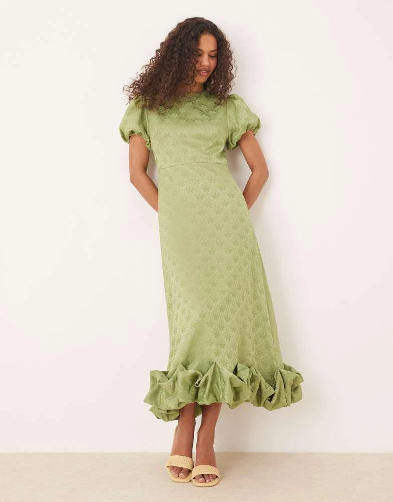 chinese dress ladies Handkerchief Hem Maxi Dress main image 0