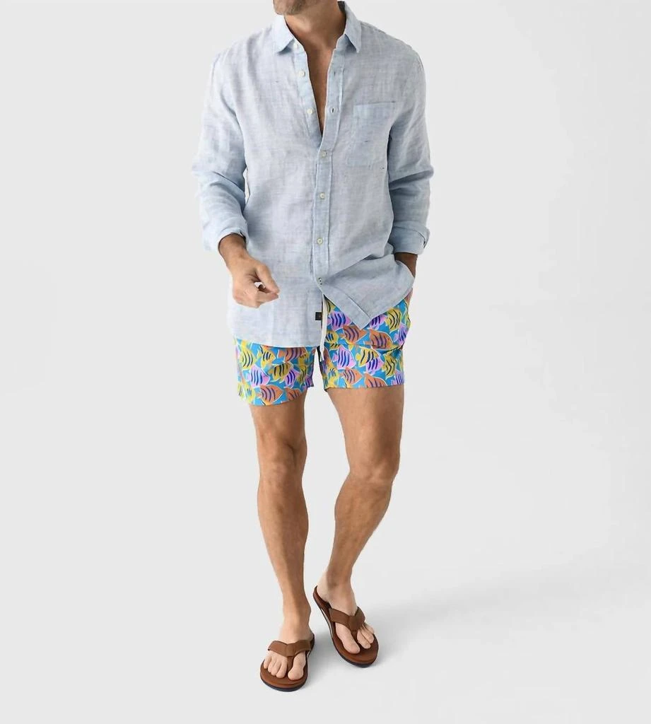 Chubbies Chubbies - The Fish Tanks 5.5" Classic Swim Trunks 4