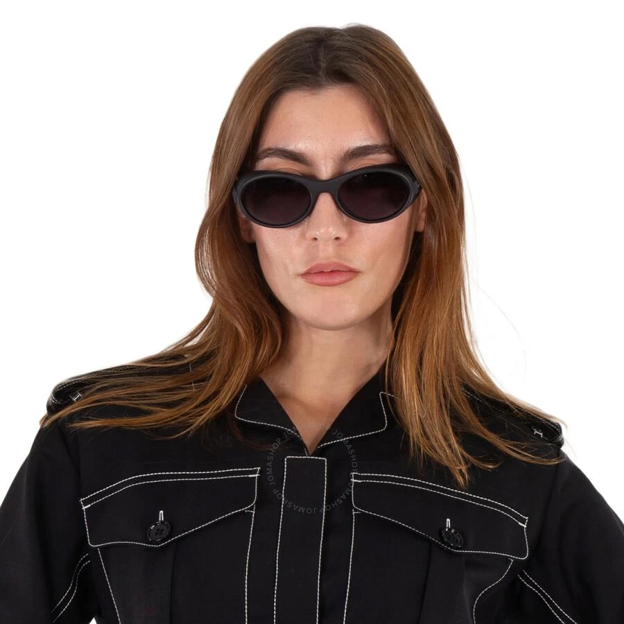 Givenchy Dark Grey Oval Ladies Sunglasses GV40065I 02A 55 2