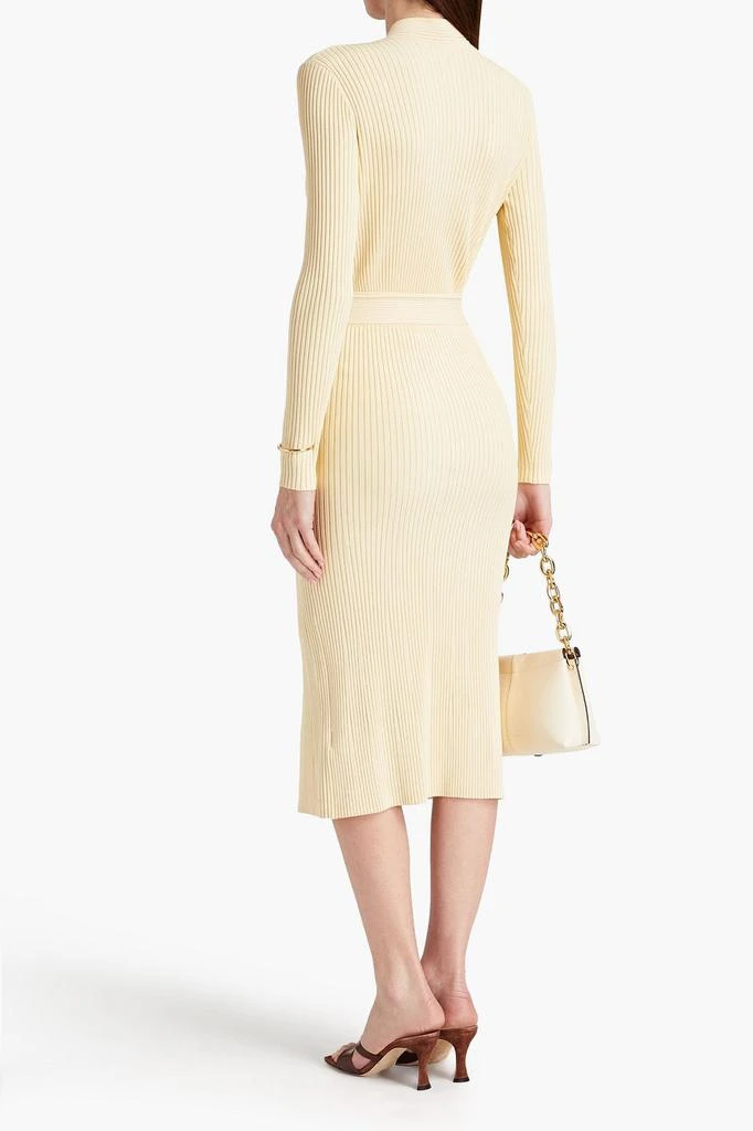 Dion Lee Cable Twist ribbed-knit midi skirt 3