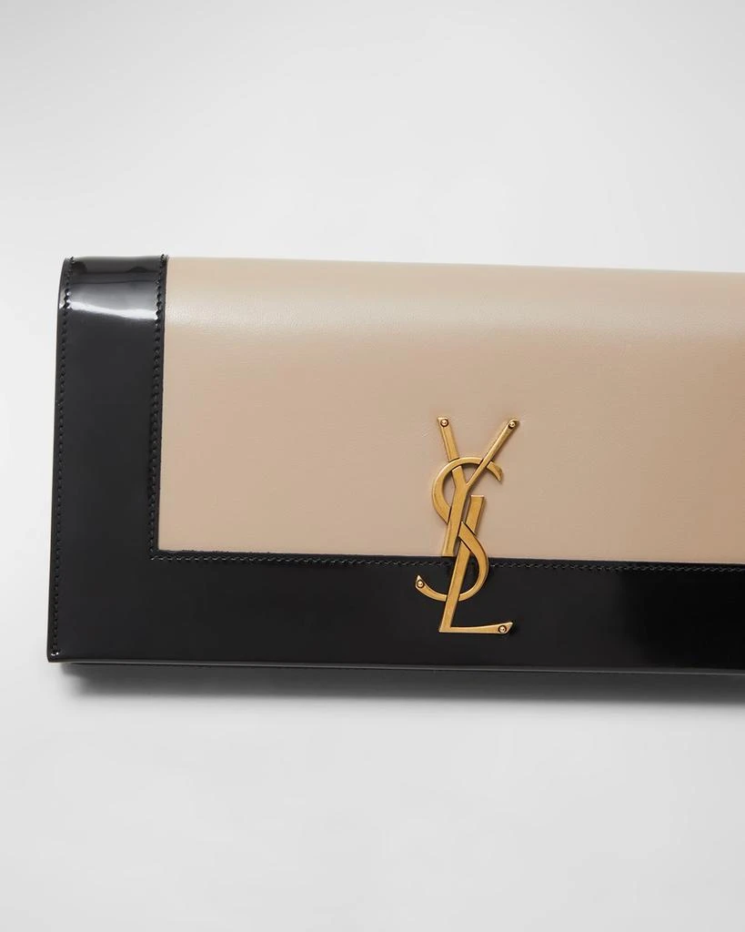 Yves Saint Laurent Kate YSL Clutch Bag in Spazzolato Leather 7