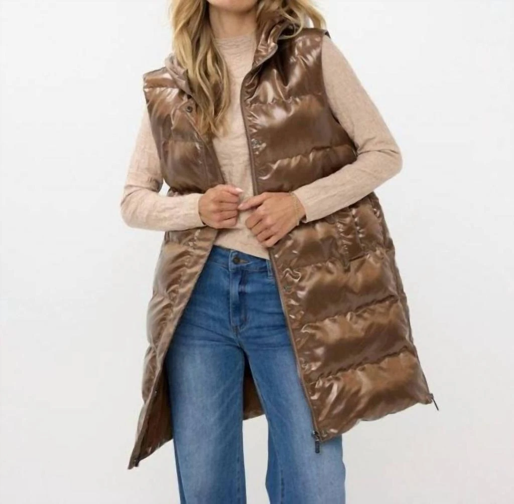ESQUALO Esqualo - Long Hood Body Warmer Vest 4