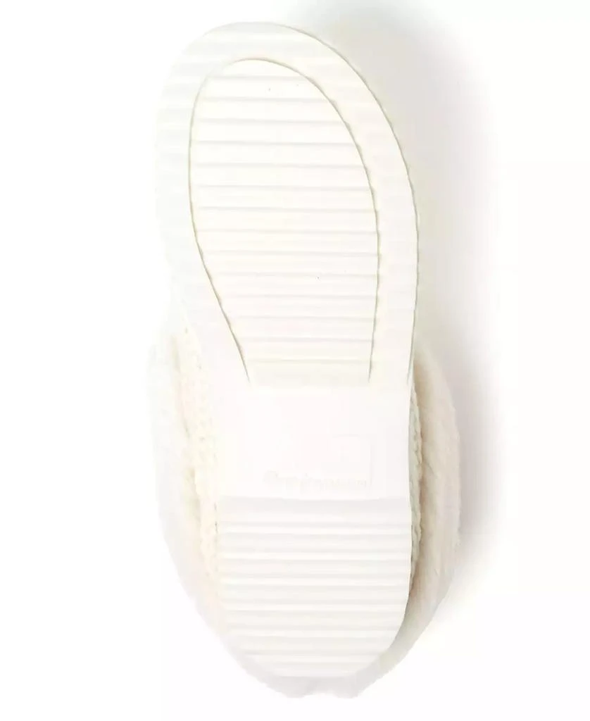 Dear Foams Women's Hannah Festive Knit Clog Slippers 5