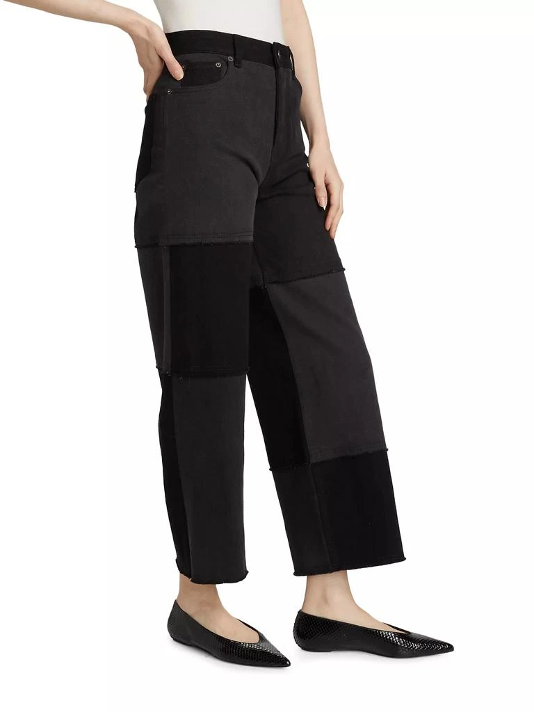 Rails Getty Patchwork High-Rise Crop Jeans 4