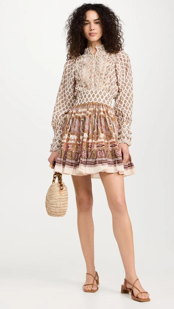 BYTIMO Cotton Slub Mini Dress 4