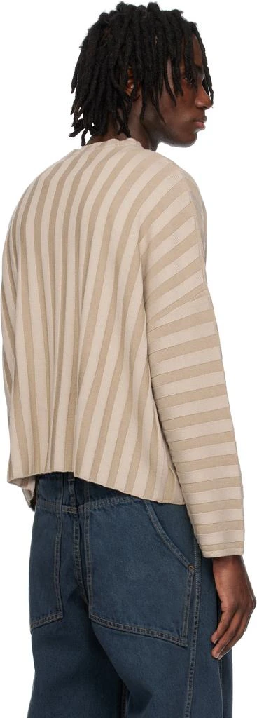 Eckhaus Latta Beige Keyboard Sweater 3