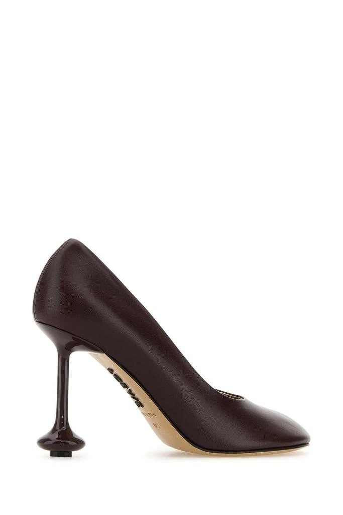 Loewe Burgundy leather Toy pumps 3