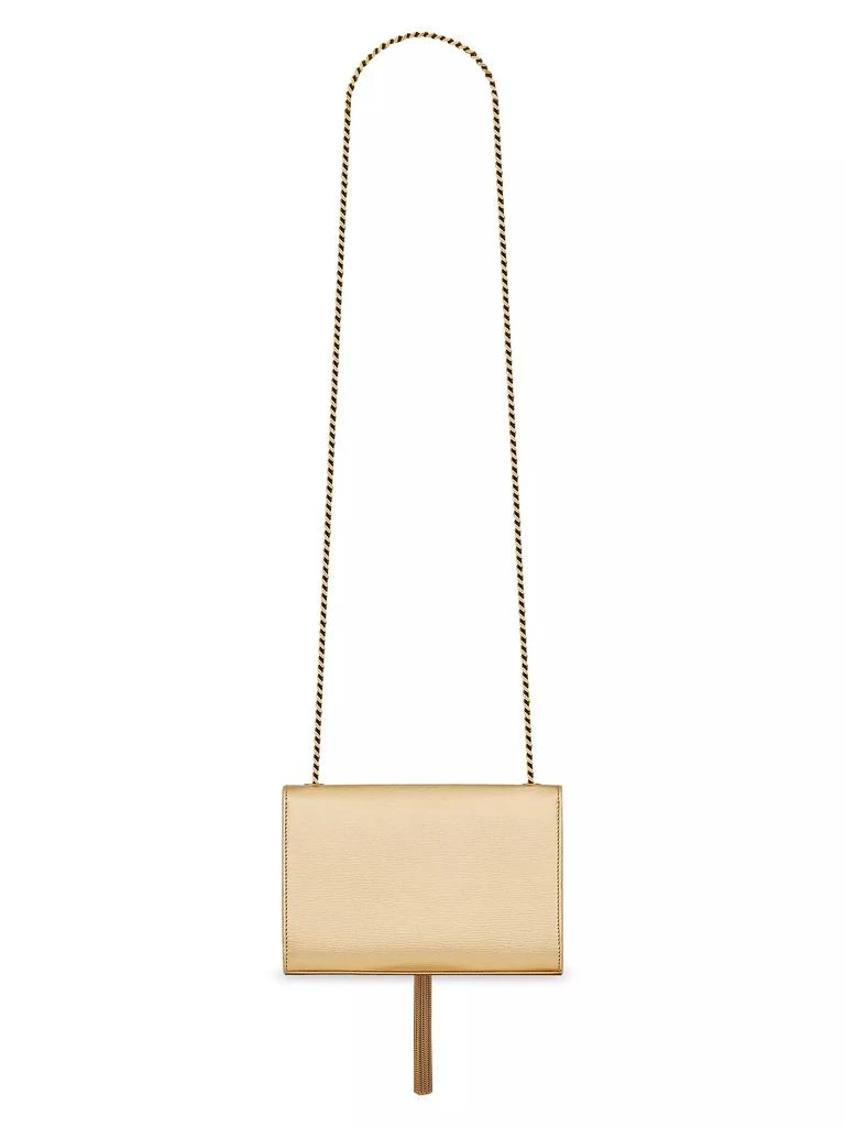 Yves Saint Laurent Kate Metallic Leather Shoulder Bag 3