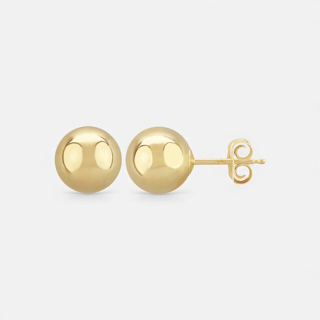 Ina Mar Ina Mar 14K Yellow Gold Ball Stud Earrings 12/131