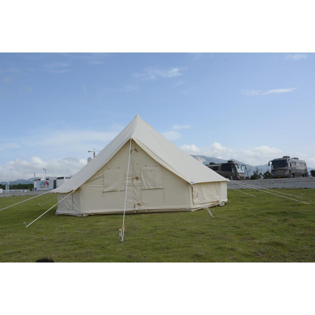 Streamdale Furniture Streamdale Canvas Bell Tent - 4 Season Glamping Yurt - Family Camping