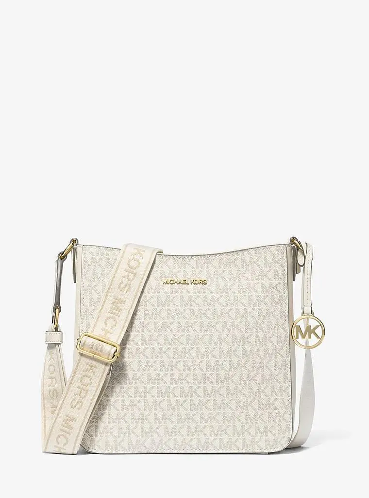Michael Kors Jet Set Travel Small Signature Logo Messenger Bag