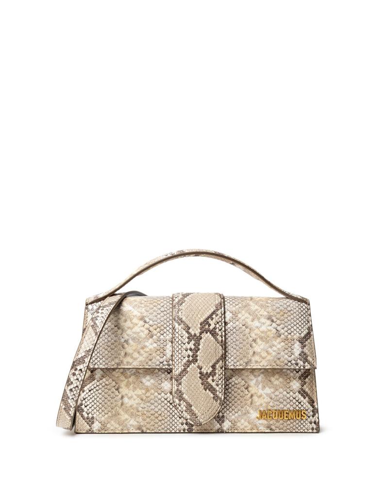 Jacquemus Spiaggia Small raffia shoulder bag - Free Shipping