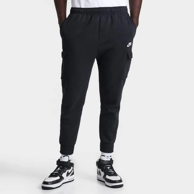 NIKE Men's Nike Sportswear Club Fleece Cargo Jogger Pants 1