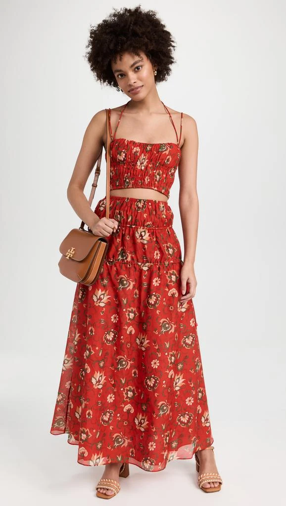SIR. Reyes Gathered Maxi Skirt 4