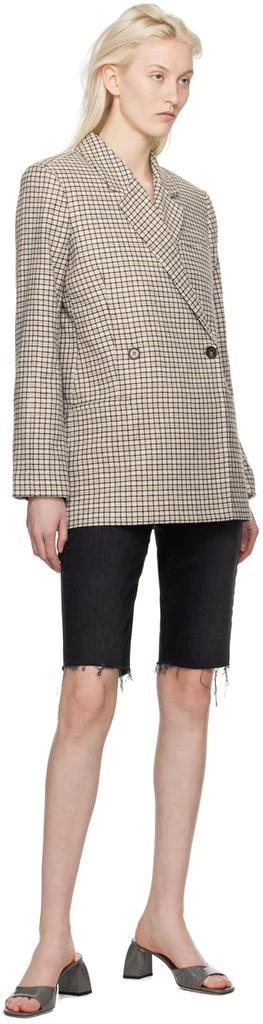 ANINE BING Off-White Kaia Blazer 4