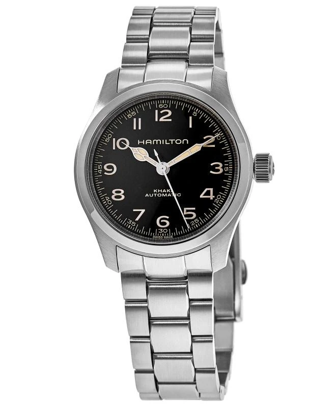 Hamilton Hamilton Khaki Field Murph Automatic Black Dial Steel Unisex Watch H70405130 1